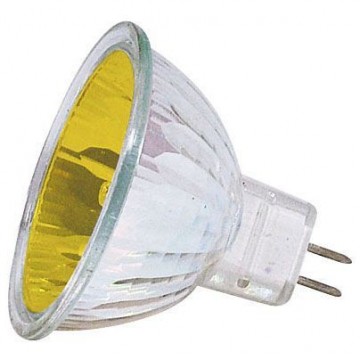 LAMPARA DICROICA AMARILLA 50W12V 38º F-BRITE