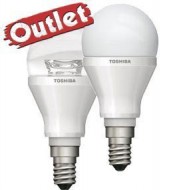 LAMPARA LED TOSHIBA ESFERICA 6 W E-14 180º MA