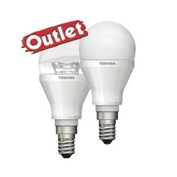 LAMPARA LED TOSHIBA ESFERICA 6 W E-14 180º MA