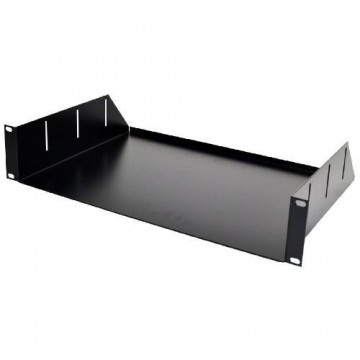 BANDEJA METALICA 2 U FORMATO RACK 19