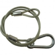 TRITON BLUE CABLE DE SEGURIDAD 80cm 5 mm con funda