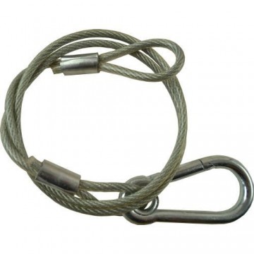 TRITON BLUE CABLE DE SEGURIDAD 80cm 5 mm con funda