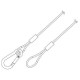 TRITON-BLUE sc 480 B Cable seguridad 80cm, 4mm + P