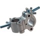 TRITON ABRAZADERA DOBLE 38-52 mm 500 Kg 50 mm Plat