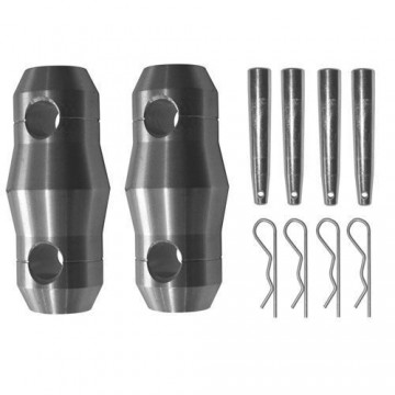 CONTEST MCDUO-KIT - Kit de 2 conectores macho, 2 p