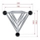 CONTEST DECO22T-PT200 TRAMO TRUSS 200cm TRIANGULAR