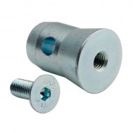 CONTEST 1/2MANCH-M10 Medio conector conico con ros