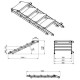 CONTEST ESCALERA AJUSTABLE 0,6 m A 1 m 4 PELDAÑOS