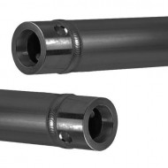 CONTEST TUBO ALUMINIO 50mm, 50cm, color Negro UNO-