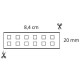 CONTEST PURETAPE14420-WARM, Tira 144 LED/m 5 m, BL