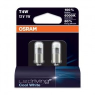 LAMPARA OSRAM 3850CW-02B T4W 1W 12V BA9s LED. PACK