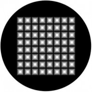 ROSCO GOBO VIDRIO 81137, PYRAMID HIGHLIGHTS, Blanc