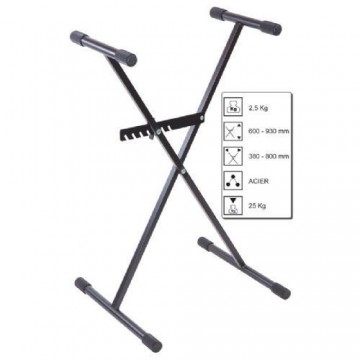 AUDIOPHONY, KB-UNO, SOPORTE TECLADO SENCILLO, h 60