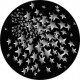 ROSCO GOBO VIDRIO 82724 STAR FUSION ByN