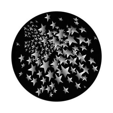 ROSCO GOBO VIDRIO 82724 STAR FUSION ByN