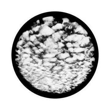 ROSCO GOBO VIDRIO 82730 FLUFFY CLOUDS ByN