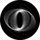 ROSCO GOBO VIDRIO 82738, TWISTED PARTICLES 2, Blan