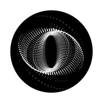ROSCO GOBO VIDRIO 82738, TWISTED PARTICLES 2, Blan