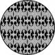 ROSCO GOBO VIDRIO 82772, DIAMOND PATTERN, ByN