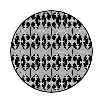 ROSCO GOBO VIDRIO 82772, DIAMOND PATTERN, ByN