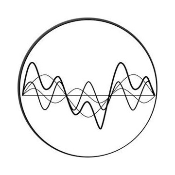 ROSCO GOBO VIDRIO 82778, OSCILLATING WAVES, ByN