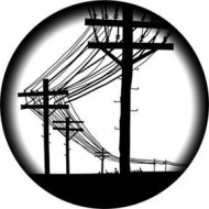 ROSCO GOBO VIDRIO 82781, TELE LINES, Blanco y Negr