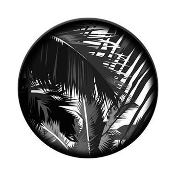 ROSCO GOBO VIDRIO 82782, JUNGLE GLOOM, Blanco y Ne