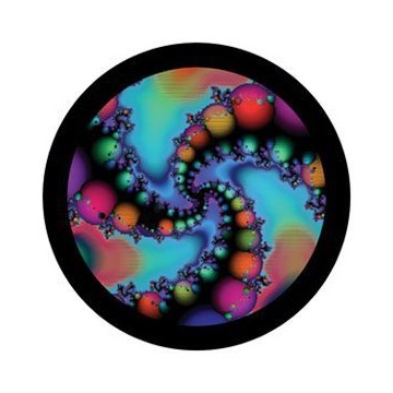 ROSCO GOBO VIDRIO 86748, COSMIC SPHERES, Color
