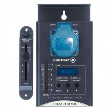 CONTEST DIM-1X10 - Dimmer 1 canal DMX 1x10A median