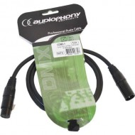 Audiophony Cable DMX CDMX-1, 1 metro - XLR macho