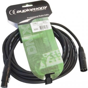 Audiophony Cable DMX CDMX-5 XLR macho 3 pin y