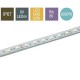 CONTEST PURETAPE6067-COLD, Tira 60 LED/m 5 m, BLAN