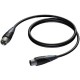 PROCAB CABLE DMX 3P XLR MACHO-XLR 3P HEMBRA DE 10