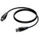 PROCAB CABLE DMX 5P XLR MACHO-DMX 5P XLR HEMBRA 1,