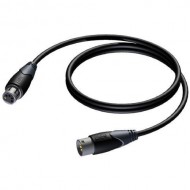 PROCAB CABLE DMX 5P XLR MACHO-DMX 5P XLR HEMBRA 1,