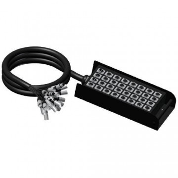 PROCAB CAJETIN 28 ENTRADAS XLR - 4 SALIDAS - 30 MT