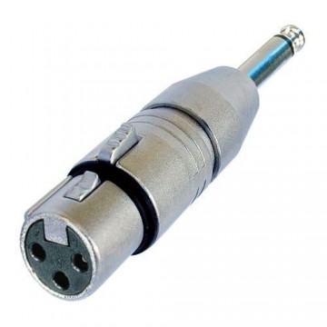 NEUTRIIK ADAPTADOR XLR HEMBRA/JACK MACHO MONO NA2