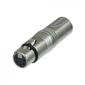 ADAPTADOR XLR 3 MACHO/5 HEMBRA NEUTRIK NA3M5F PA