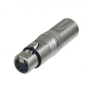 ADAPTADOR XLR 3 MACHO/5 HEMBRA NEUTRIK NA3M5F PA