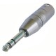 ADAPTADOR XLR 3 MACHO-JACK MACHO STEREO NEUTRIK NA