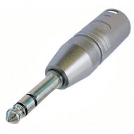 ADAPTADOR XLR 3 MACHO-JACK MACHO STEREO NEUTRIK NA