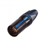 NEUTRIK CONECTOR XLR 7P. MACHO AEREO NEGRO