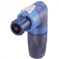 SPEAKON AEREO 4 CONTACTOS ACODADO NEUTRIK NL4FRX