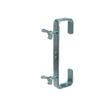 ADMIRAL Garra doble 23cm, hasta 50kg para tubo de