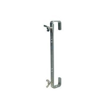 ADMIRAL Garra doble 40cm, hasta 50kg para tubo de