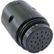 SOCAPEX CONECTOR 19 CONTACTOS HEMBRA AEREA NEGRO S