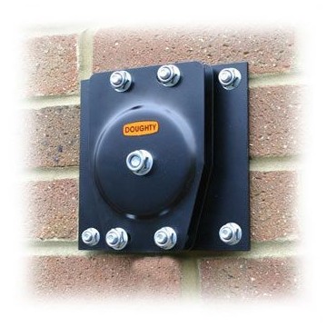 DOUGHTY PLACA PARED 150 mm para Poleas Estandar
