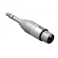 PROCAB ADAPTADOR XLR 3P HEMBRA-JACK STEREO MACHO 
