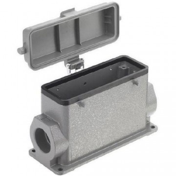 HARTING ZOCALO 24P. SUPERFICIE 1 SALIDA LATERAL PG