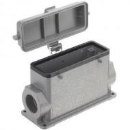 HARTING ZOCALO 24P. SUPERFICIE 1 SALIDA LATERAL PG